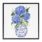 Stupell Industries Hydrangea Trio in Vase Framed Giclee By Lucille Price